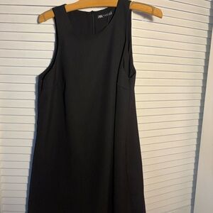 Zara Elegant Black Mini Dress